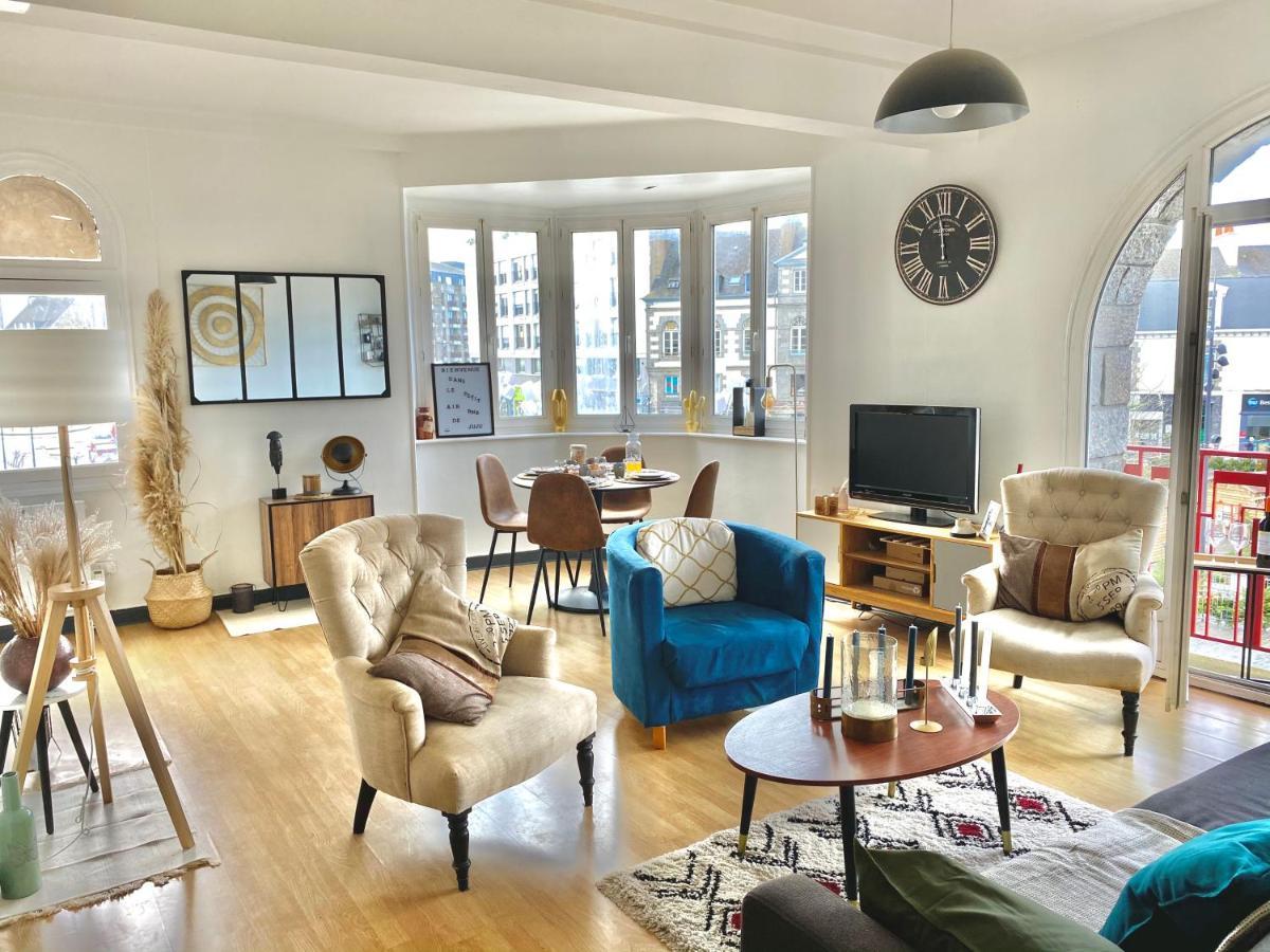 Le Cocon Briochin, Grand En Plein Centre De Saintbrieuc Apartament *